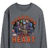Men's - Marvel - Guardian Of Your Heart Valentine Long Sleeve Graphic T-Shirt - 2 of 4
