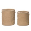 Colonial Mills  Soft Chenille Woven Hampers - Sand 17"x17"x22" - 3 of 4