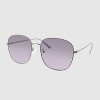 Metal Epoxy Square Sunglasses - Wild Fable™ Lavender: Adjustable Nose Pads, Maximum UV Protection, Recycled Metal Frame - 2 of 2