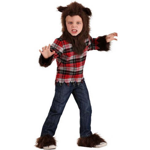 Halloweencostumes.com 2t Boy Toddler Werewolf Costume, Red/brown/gray :  Target