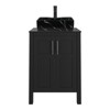24 in. W x 19 in. D x 36.4 in. H Freestanding Bath Vanity Sink Set - 2 of 4