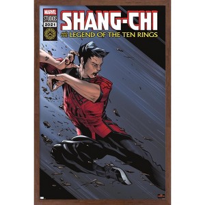 Trends International Marvel Shang-Chi and the Legend of the Ten Rings - Attack Framed Wall Poster Prints - 1 of 4