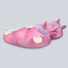 Squishmallows Kids' Lola the Unicorn Plush Slippers - Berry Purple - 2 of 4