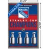Trends International NHL New York Rangers - Champions 23 Framed Wall Poster Prints - 3 of 4