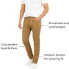 Mens 3 Pack Chinos Slim Fit Stretch Pants - 3 of 4