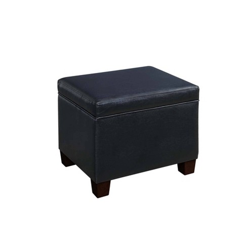 Black storage hot sale ottoman target