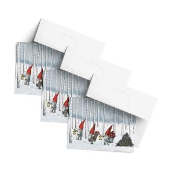Holiday Winter Card Pack (3ct) Nordic Gnomes by Ramus & Co