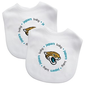 BabyFanatic Officially Licensed Unisex Baby Bibs 2 Pack - NFL Jacksonville Jaguars - 1 of 3