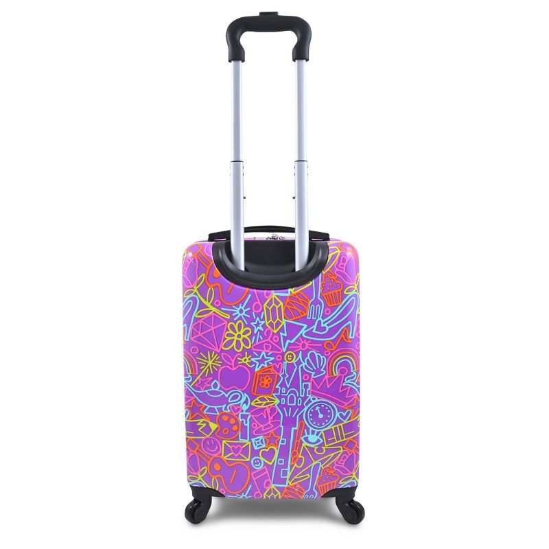 Disney Princess Hardside Carry On Spinner Suitcase - Purple, 6 of 11