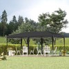 Outsunny 10' x 20' Pop Up Canopy with Sturdy Frame, UV Fighting Roof, Carry Bag for Patio, Backyard, Beach, Garden - 3 of 4