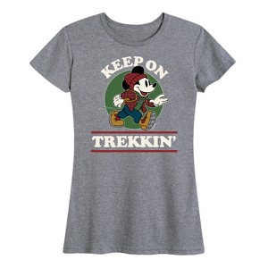 Women's - Disney - Keep On Trekkin Short Sleeve Graphic T-Shirt - 1 of 4