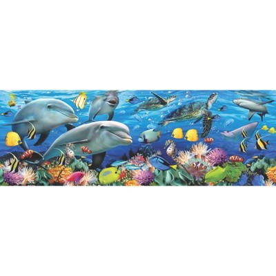 Anatolian Undersea 1000-Piece Jigsaw Puzzle — 18.1x26 Inch Finished Size, Anti-Glare Surface, Includes Box Stand - View #10
