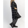 Women's LONDON CALLING PLAID TRENCH COAT - dee elly - 3 of 3