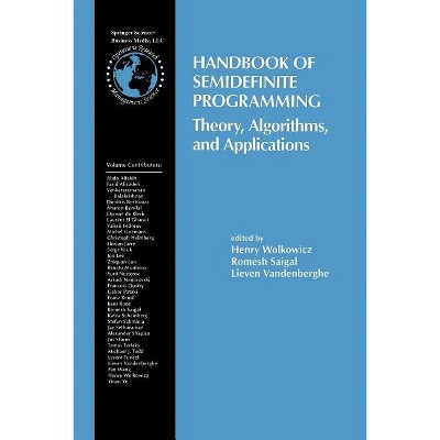 Handbook of Semidefinite Programming - (International Operations Research & Management Science) (Paperback)