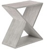 NicBex Modern X-Shaped Nightstand Stylish Bedside Table Contemporary End Table for Living Room, Bedroom - 2 of 4