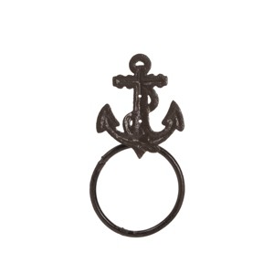 Beachcombers Iron Anchor Towel Ring Iron Bath Towel Hanger For Bathroom - 1 of 1