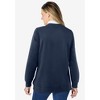 Woman Within Women's Plus Size Layered-Look Sweatshirt - 3 of 4