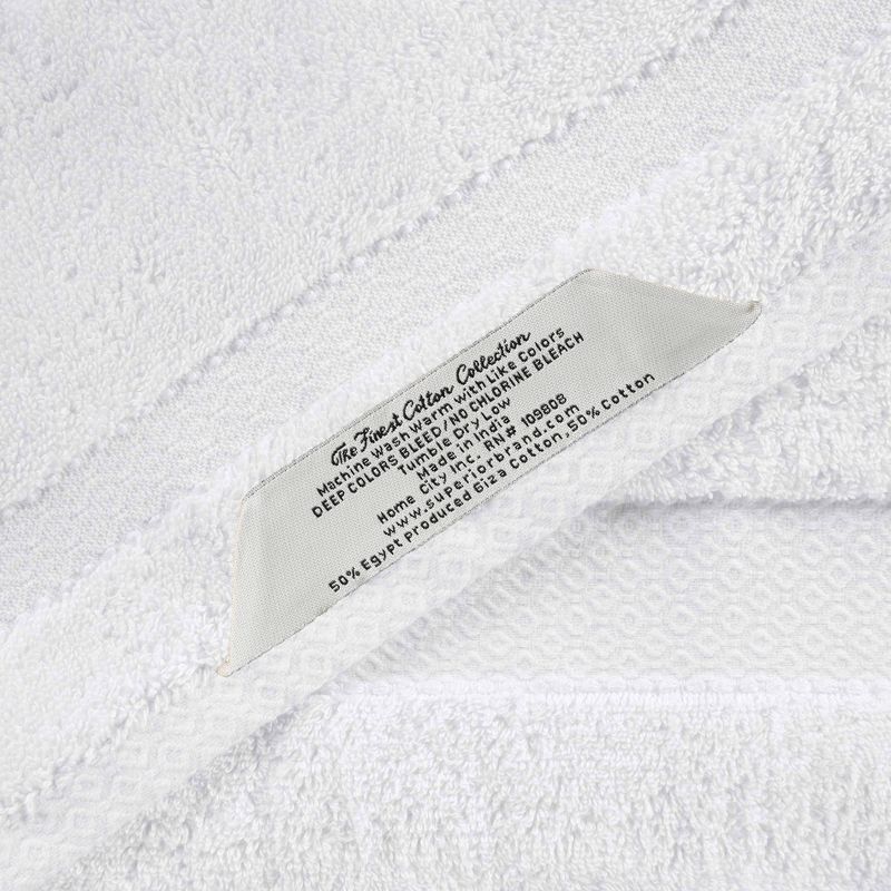 Cotton Heavyweight Ultra-Plush Luxury 9 Piece Towel Set by Blue Nile Mills, 5 of 9