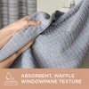 TOWN & COUNTRY EVERYDAY 4-Piece Textured Windowpane Washcloth Set - 4 of 4