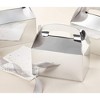 Juvale 24-Pack Silver Metallic Foil Treat Boxes for Wedding and Birthday Party - 2 of 4