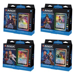Doctor Who Universes Beyond Magic The Gathering Commander Decks - Set of 4 - 1 of 4