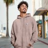 Dalix Ghost Embroidery Washed Hoodie Sweatshirt Fleece Relaxed Fit Lounge Mens - 4 of 4