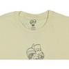 Seven Times Six The Simpsons Men's Bart Squishy Machine Sketch Design T-Shirt Off-White - image 3 of 4