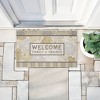 Stupell Industries Elegant Welcome Family & Friends Printed Outdoor Door Mat, design by Tim Coffey, 18"x30" - 4 of 4