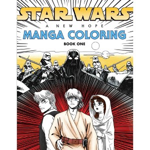 Star Wars Manga Coloring - by Editors of Thunder Bay Press (Paperback) - 1 of 4