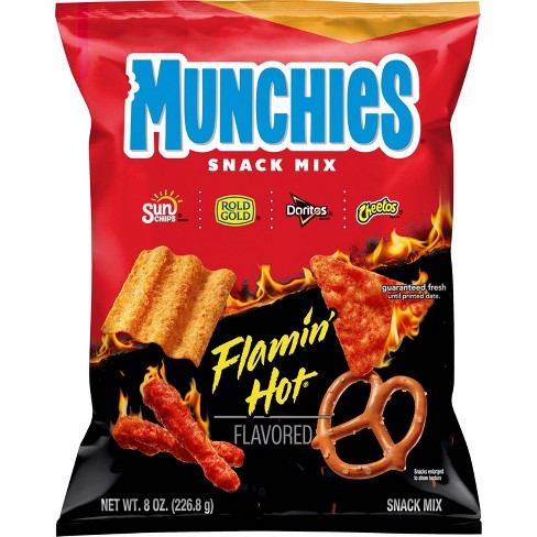 Munchies Flamin' Hot Flavored Snack Mix - 8oz - image 1 of 3