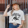 Simply Sage Market Women's All American Cowboys Club Short Sleeve Garment Dyed Tee - 2 of 2