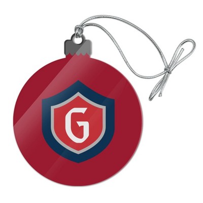 Saint Mary's College Secondary Logo Acrylic Christmas Tree Holiday Ornament