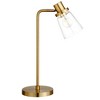 Hudson and Canal 21" Tall Table Lamp with Glass Shade - 2 of 4