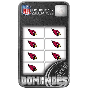 MasterPieces Officially Licensed NFL Arizona Cardinals 28 Piece Dominoes Game for Adults - 1 of 4