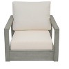 Christopher Knight Home Andrae Outdoor Acacia Wood Club Chairs with Cushions - 4 of 4
