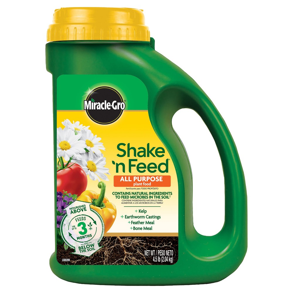UPC 073561105699 product image for Miracle-Gro Shake 'N Feed All Purpose Continuous Release Plant Food 4.5lb | upcitemdb.com