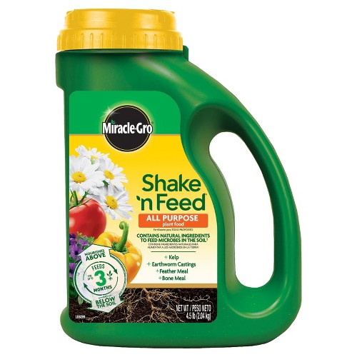 Miracle-Gro Shake 'N Feed All Purpose Continuous Release Plant Food 4.5lb