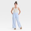Girls' Wide Leg Beach Pants - art class™ - 3 of 3