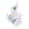 O'Creme Gumpaste Double White African Orchid Spray - 2 of 2