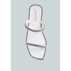 Fenta Diamante Detail Jelly Flats Women - 4 of 4
