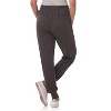 Rekucci Women’s Soft Knit Loungewear Jogger Pants with Pockets – Mid-Rise, Drawstring Waist, Cozy Slim-Relaxed Fit - 4 of 4