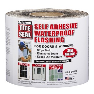 Cofair Products Tite Seal 6 in. W X 100 ft. L Tape Door/Window Flashing Silver - 1 of 1