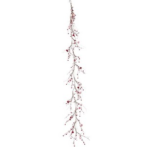 The Lakeside Collection Valentine's Garland LED Lighted with Pink and Red Hearts - 1 of 4