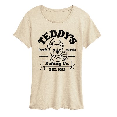 Women's - Instant Message - Teddys Baking Co Short Sleeve Graphic T-Shirt