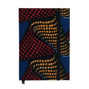 African Hardcover Journal City Ribbon - Heart of Ghana: Lined Paper, Dated Notebook, 160 Pages, 5x7.75", Ribbon Marker - 1 of 4