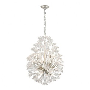 Elk Home Celene 12 - Light Chandelier in  Aged Silver - 1 of 3