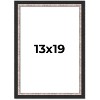 PosterPalooza | Simple Silver Picture Frame - UV Acrylic, Foam Board Backing, Hanging Hardware - 2 of 4