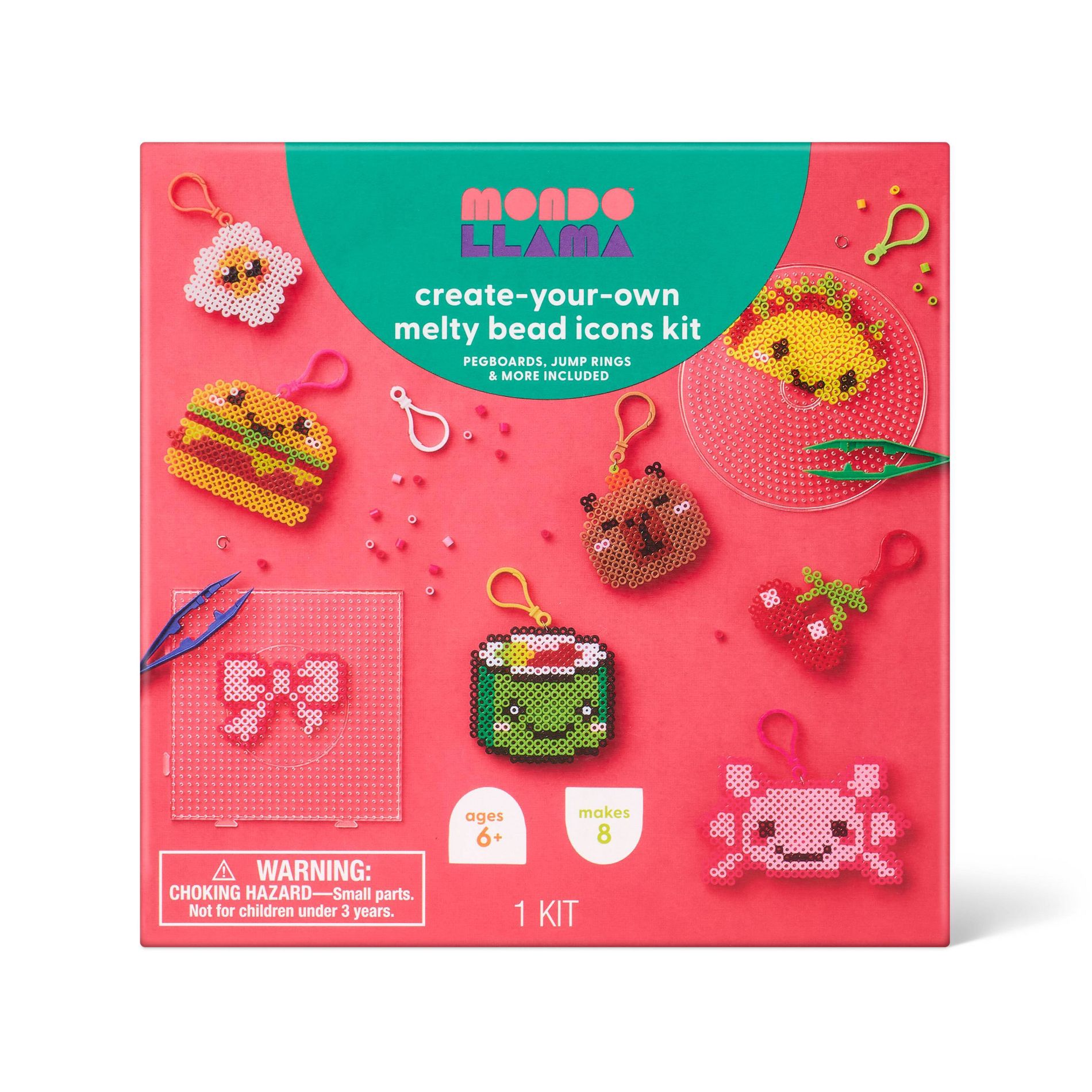 8ct Melty Beads Characters Craft Activity Kit - Mondo Llama™