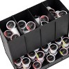 Mind Reader 4-Compartment Single-Serve Coffee Pod Dispenser 120 Pod Capacity Black: Coffee Accessories & Pod Holder - image 3 of 4