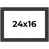 PosterPalooza | Traditional Black Picture Frame - UV Acrylic, Backing Board, Hanging Hardware Included - 2 of 4